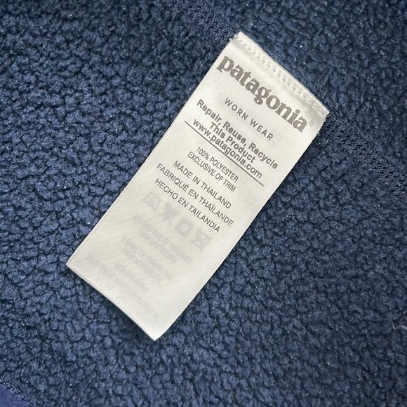 Patagonia Better Sweater 1/4 Zip Navy Blue - Picture 6 of 10